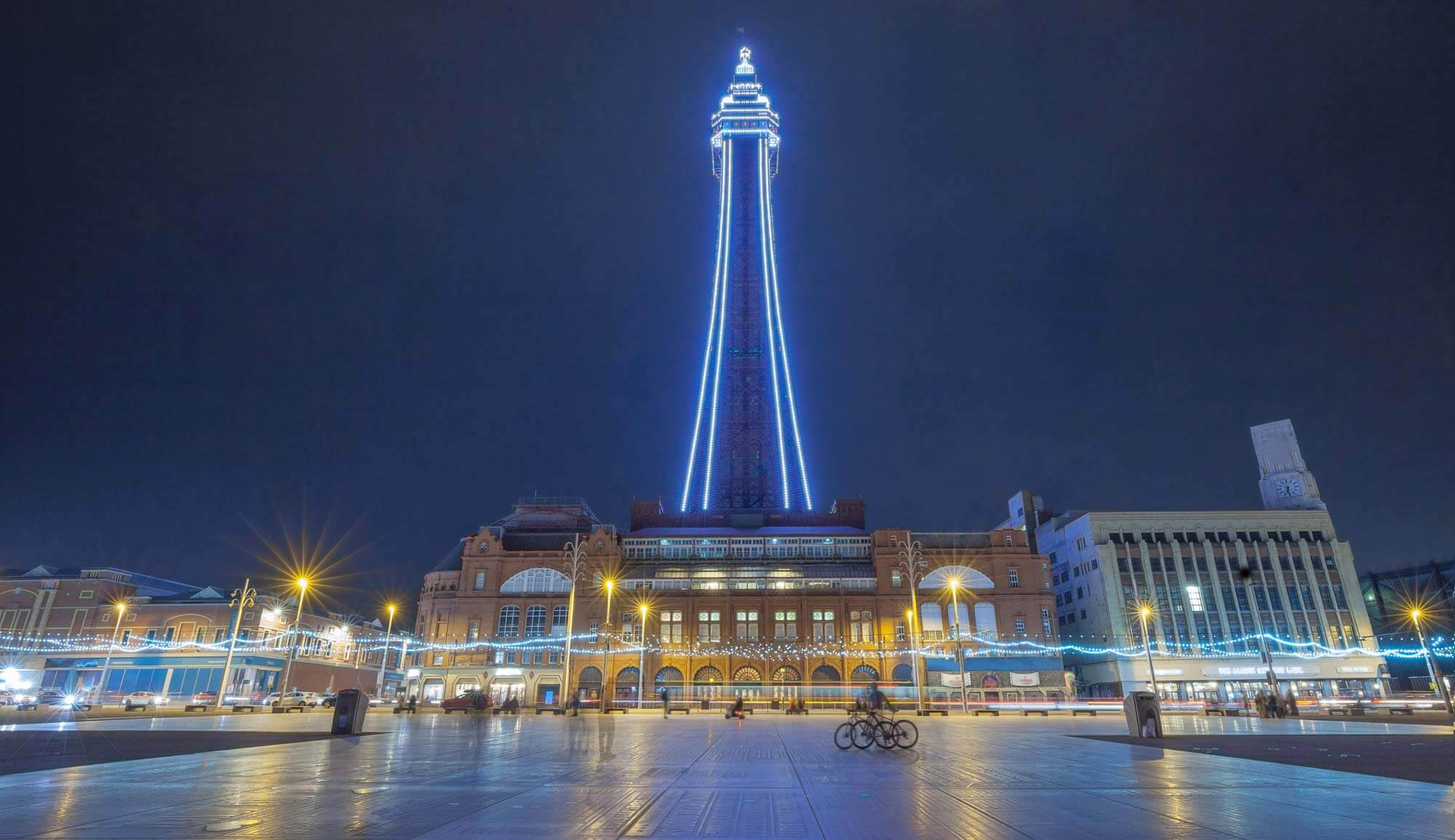 blackpool_tower_at_night Blackpool tower at night
